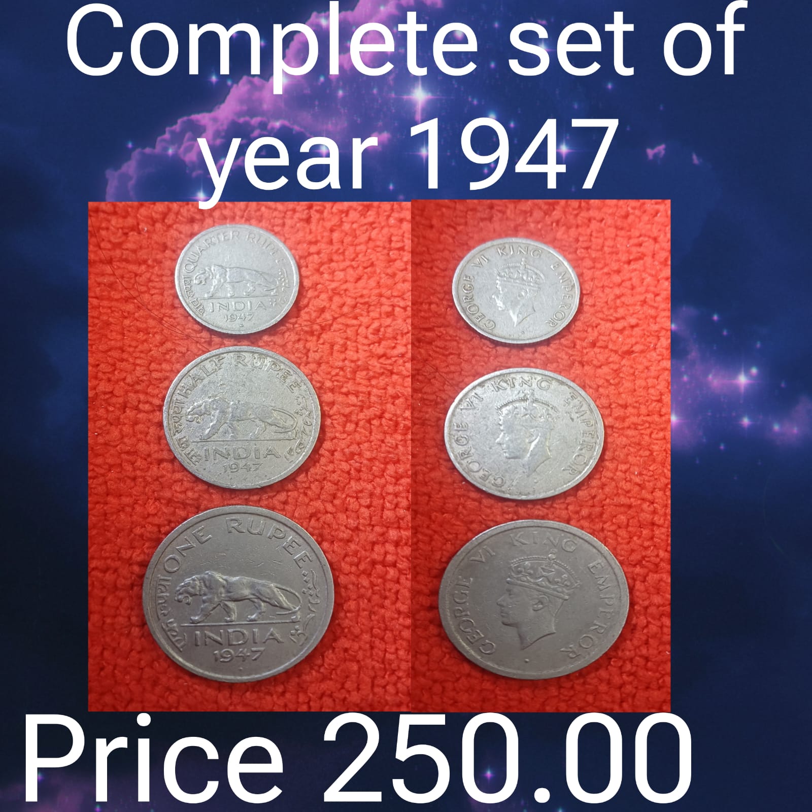 compelte set of 1947