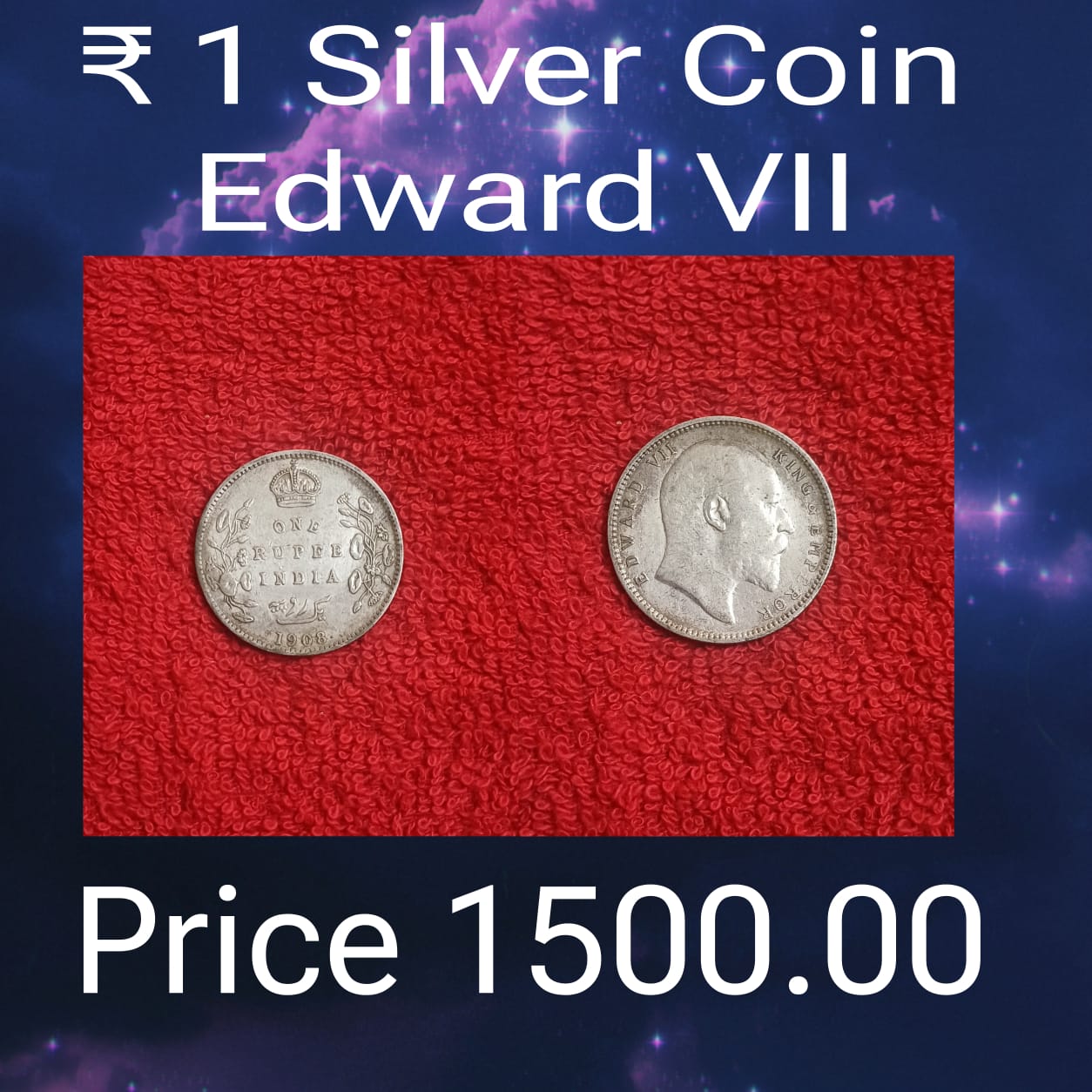 edward silver coin